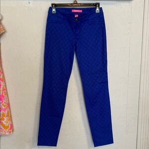 Lilly Pulitzer Kelly skinny ankle pants size 0 Pants in Royal purple